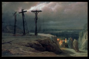 Nuit au Golgotha, 1869